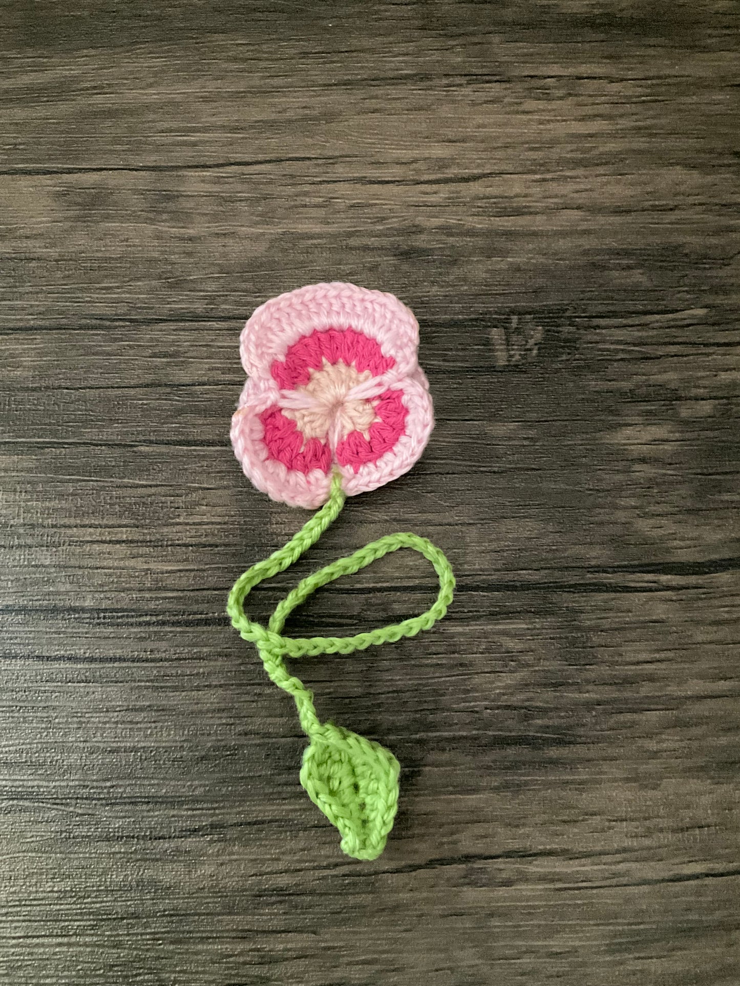 Pansy Bookmark