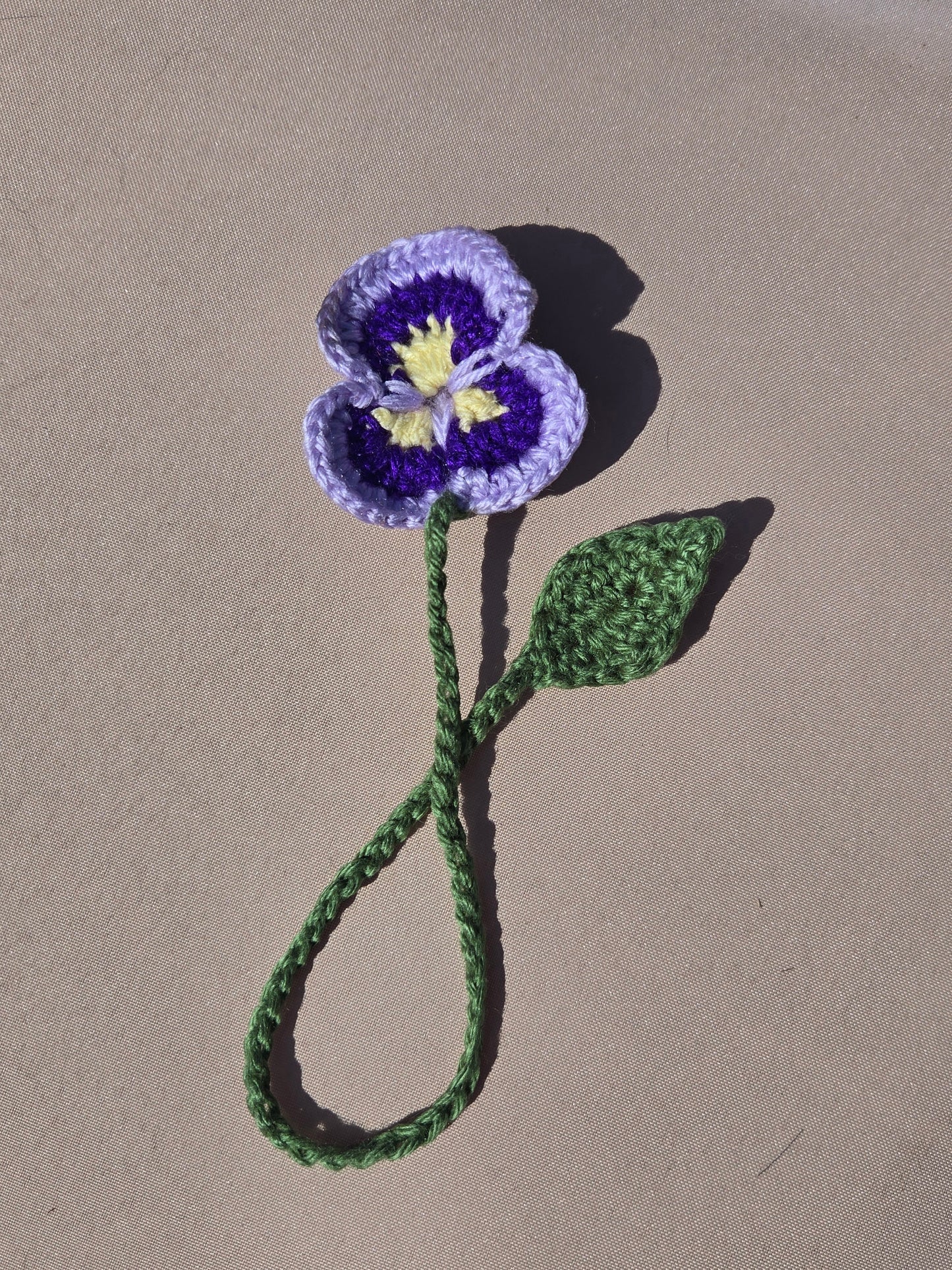 Pansy Bookmark