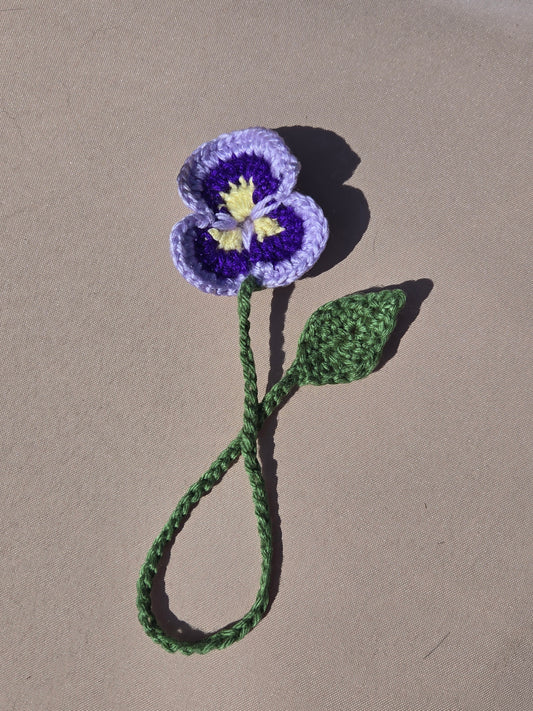 Pansy Bookmark
